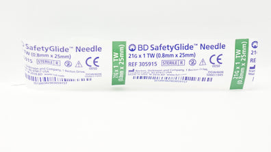 BD 305915 SafetyGlide Ndle. 21G x 1TW (x)